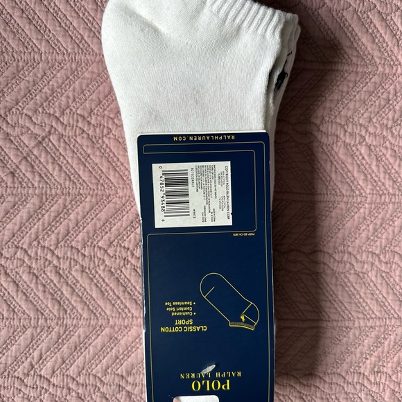 Polo Ralph Lauren Classic Cotton Sport Socks - Picture 2 of 3